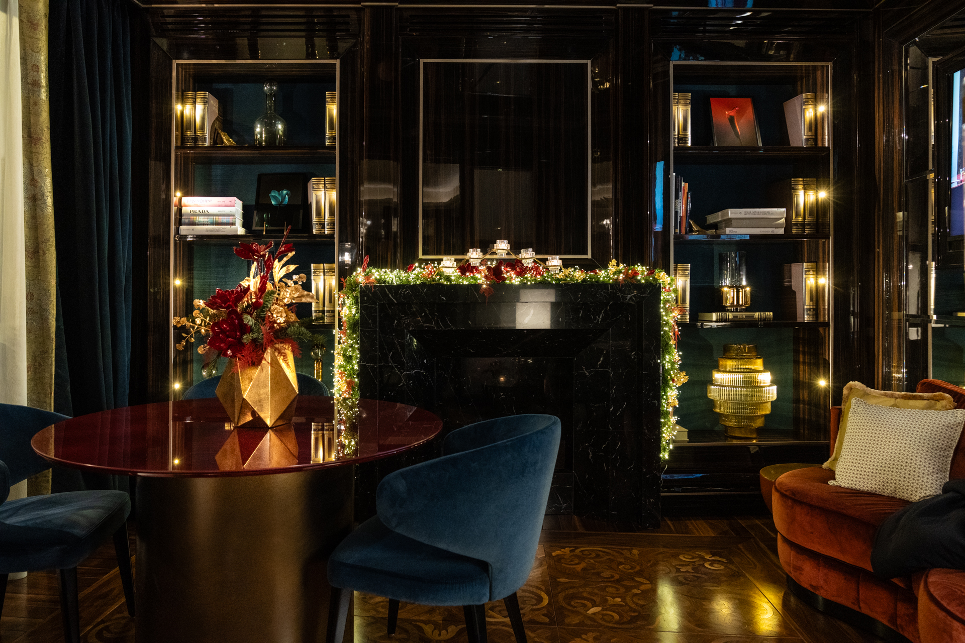 in foto un ambiente di vista verona sul wellness sotto natale